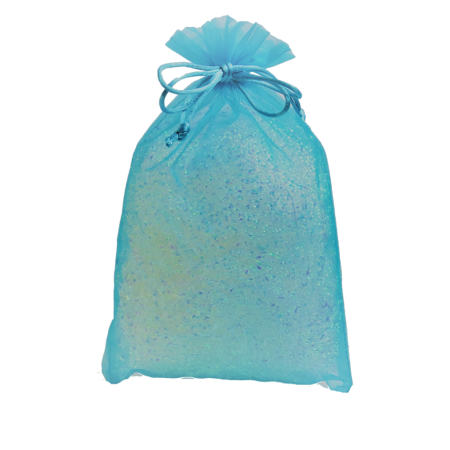 Turquoise Organza Party Bag